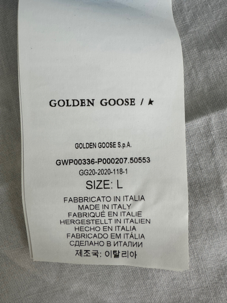 Golden Goose Deluxe Brand Top en jersey de coton