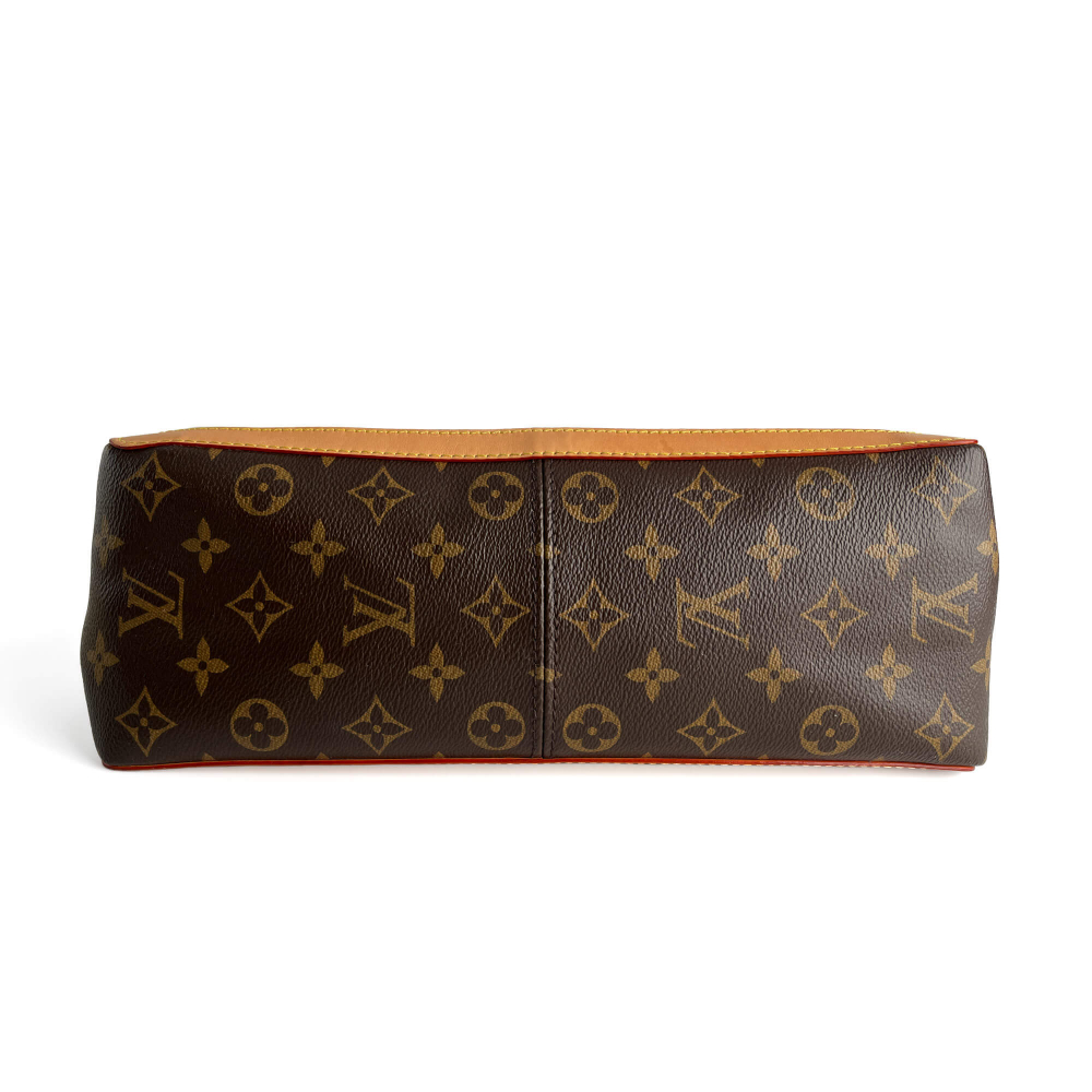 Louis Vuitton Boulogne Canvas Flap Shoulder Bag Monogram