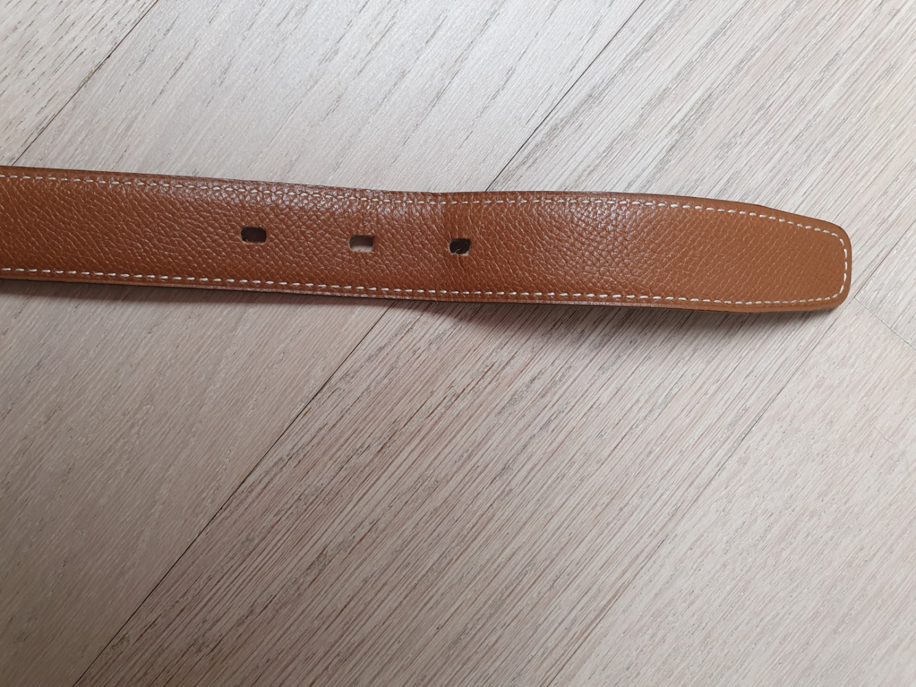 Hermès Double-sided belt H