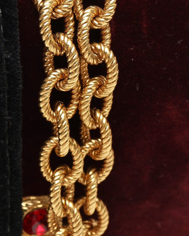 Prada Velvet Crystal Cahier Chain Bag