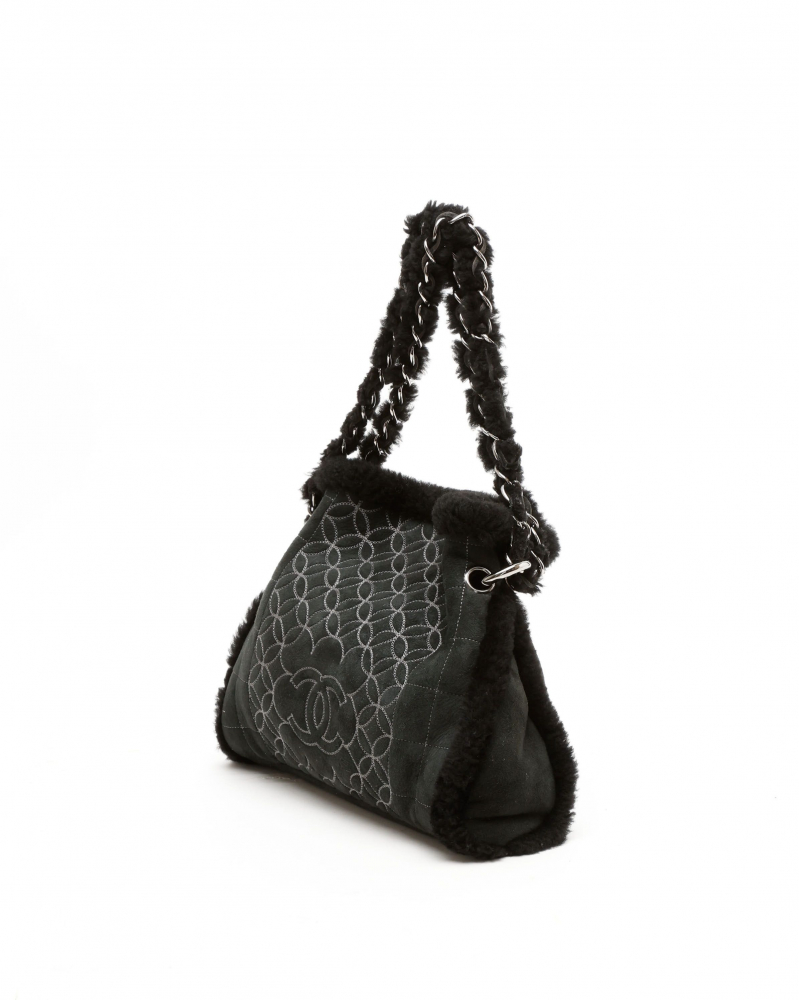 Chanel CC Mouton Chain Bag