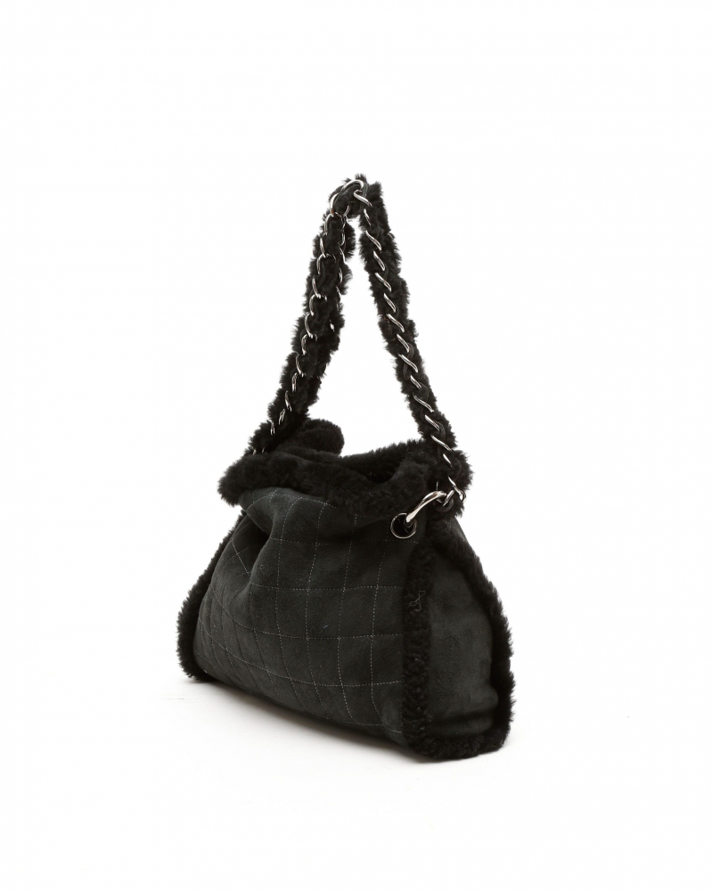 Chanel CC Mouton Chain Bag