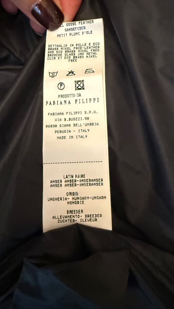 Fabiana Filippi Wie NEU Puffer Winterjacke