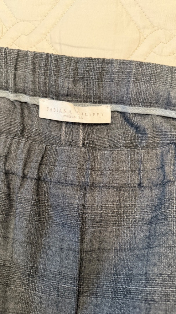 Fabiana Filippi Graue Wollhose