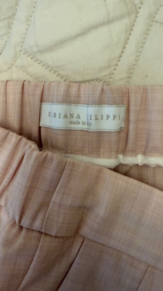 Fabiana Filippi NEW Rosa Hose aus Wolle