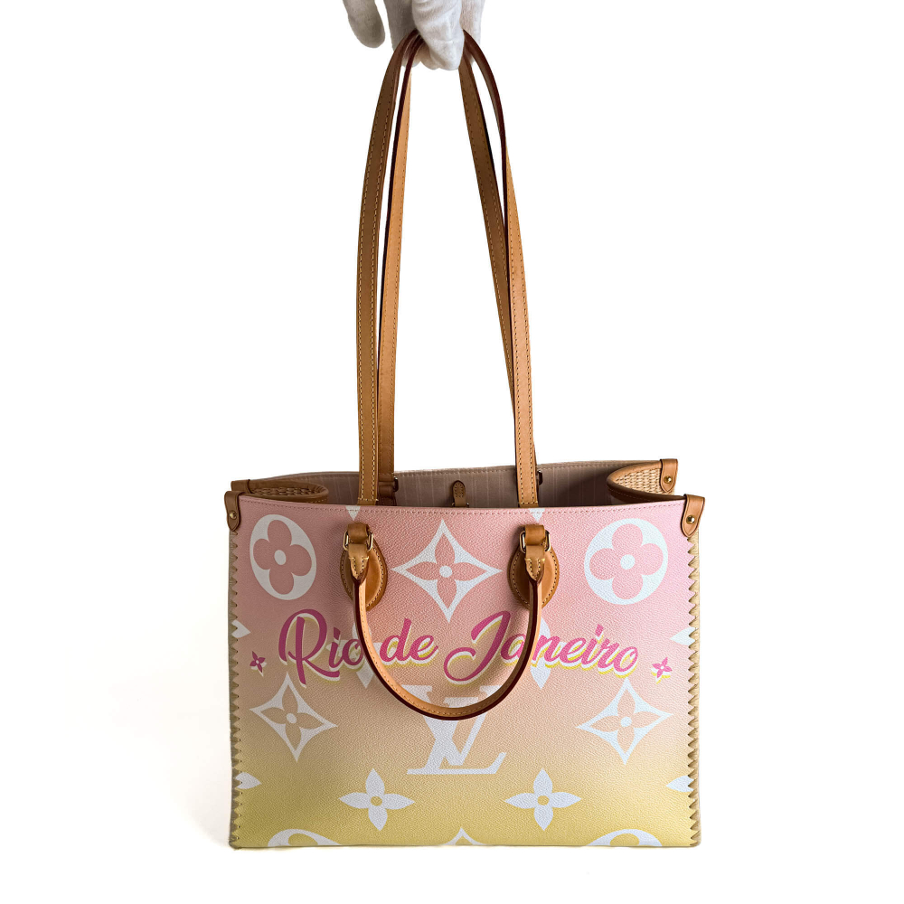 Louis Vuitton Onthego GM By The Pool Canvas Shopper Handbag Giant monogram