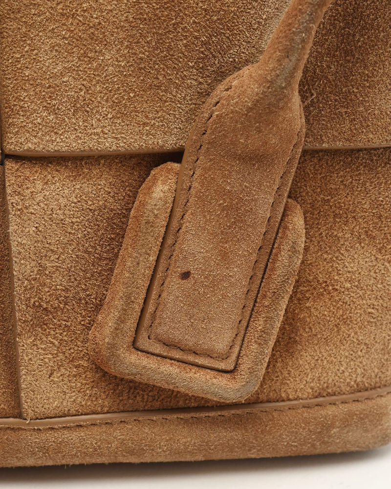 Bottega Veneta Suede Mini Arco Bag