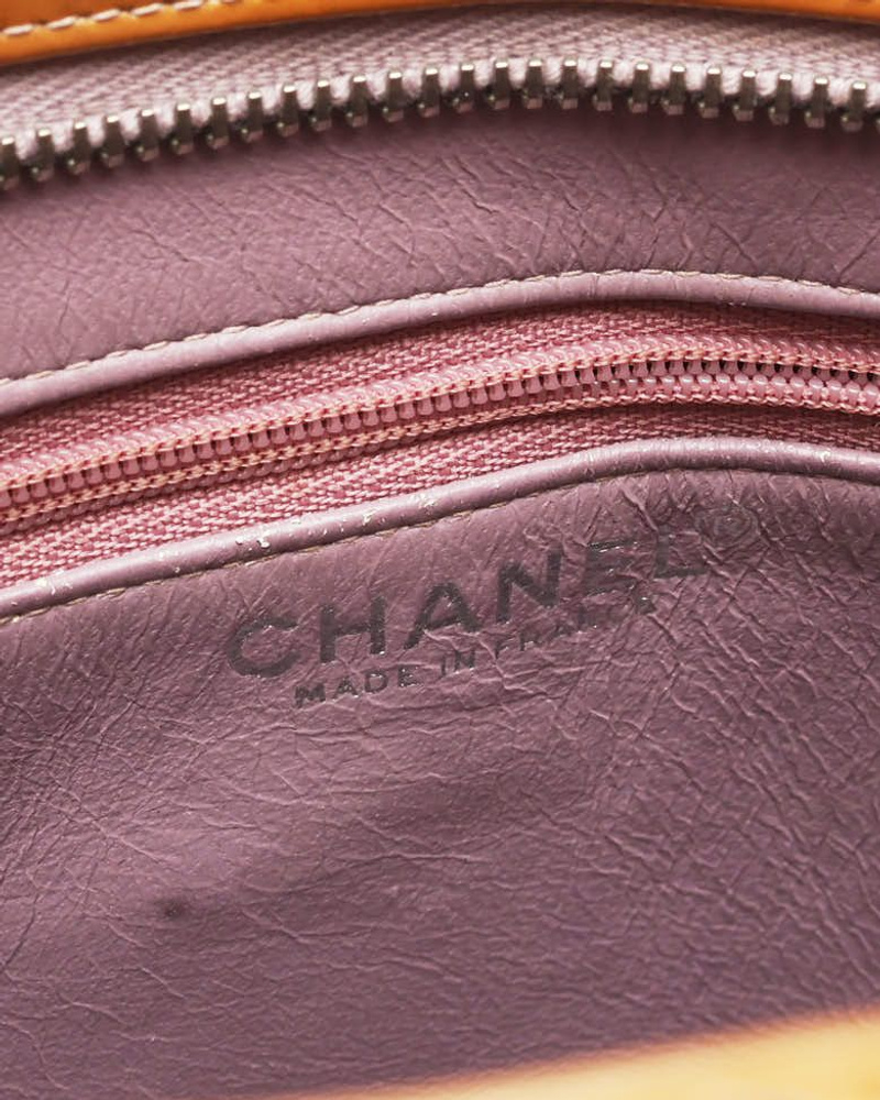 Chanel Patent Medallion Bag