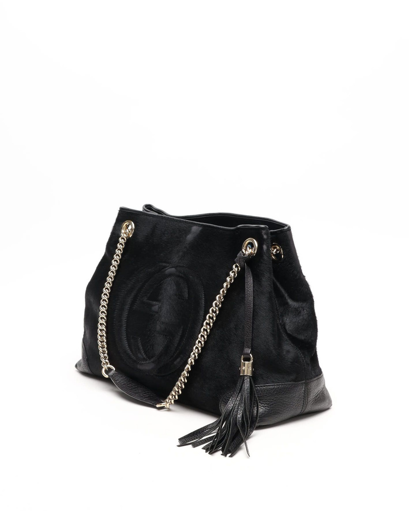 Gucci Pony GG Soho Tote Bag