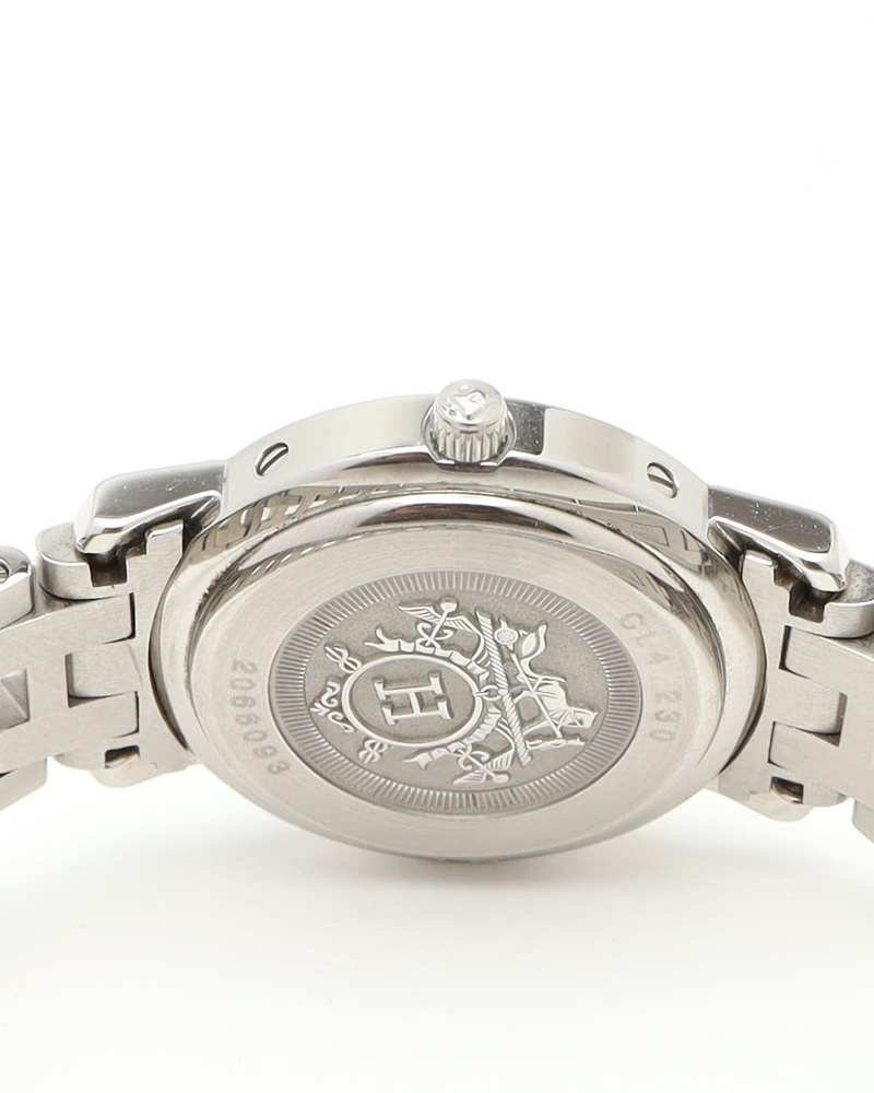 Hermès Clipper 24mm Ref CL4.230 Mother-of-Pearl Dial Watch