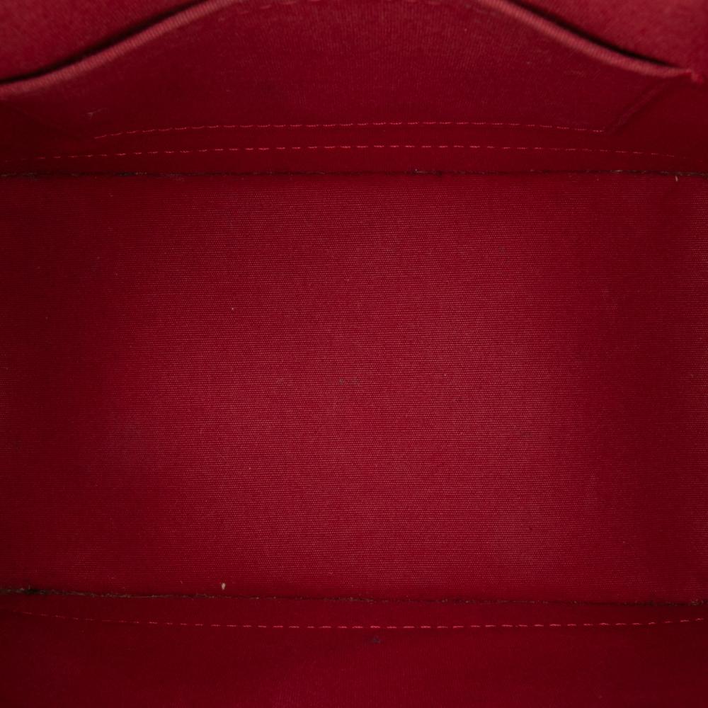 Louis Vuitton B Louis Vuitton Red Vernis Leather Leather Monogram Vernis Alma BB France