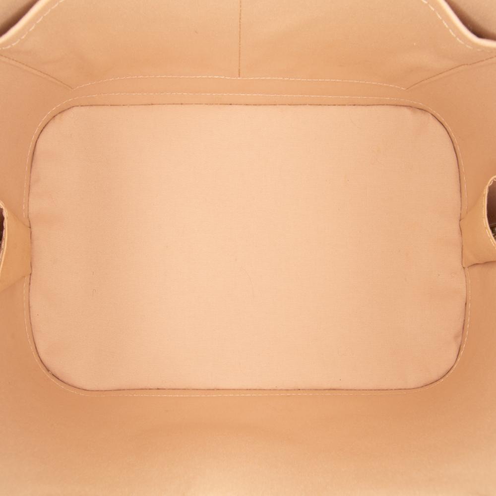 Louis Vuitton B Louis Vuitton Brown Beige Vernis Leather Leather Monogram Vernis Alma PM France