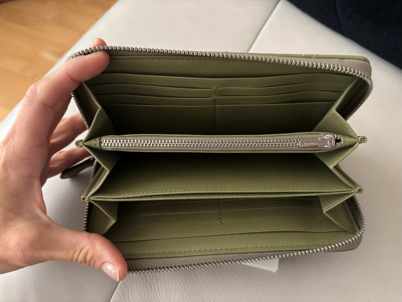 Coach portefeuille rembourré