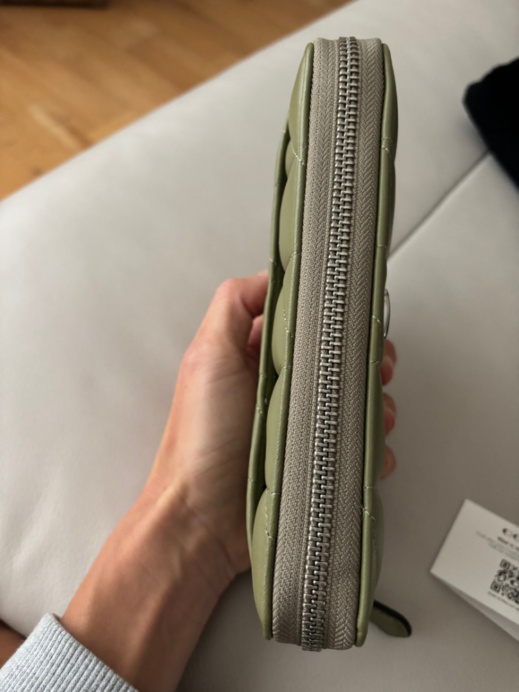 Coach portefeuille rembourré