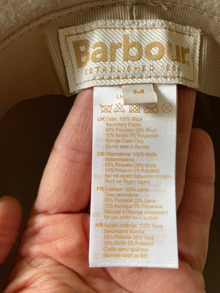 Barbour Wool hat, M