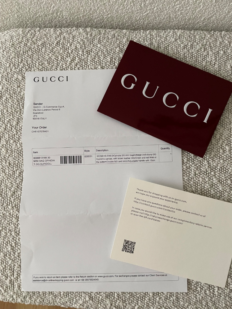 Gucci Petit sac à bandoulière Ophidia