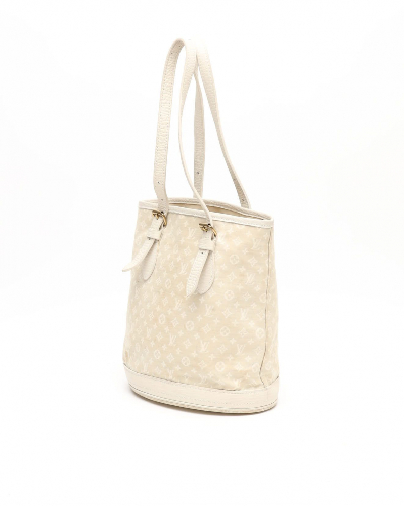 Louis Vuitton Monogram Mini Lin PM Bucket Bag