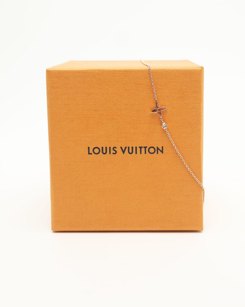 Louis Vuitton Blossom Pendant, 18kt Pink Gold and Diamond