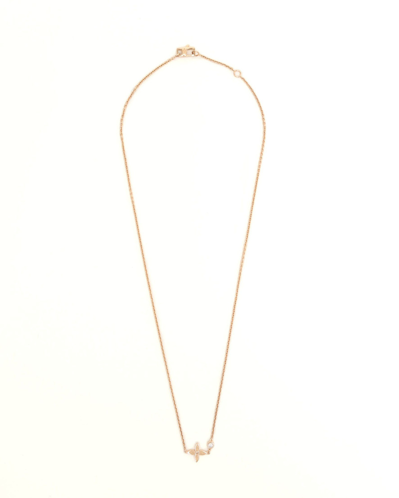Louis Vuitton Blossom Pendant, 18kt Pink Gold and Diamond