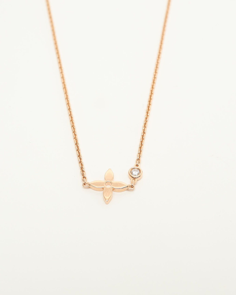 Louis Vuitton Blossom Pendant, 18kt Pink Gold and Diamond