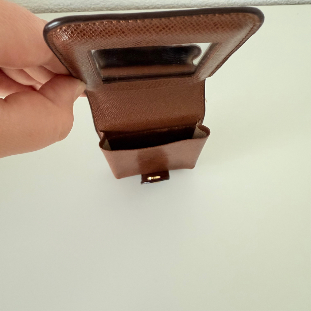 Louis Vuitton Miroir ou étui à rouge à lèvres vintage Louis Vuitton