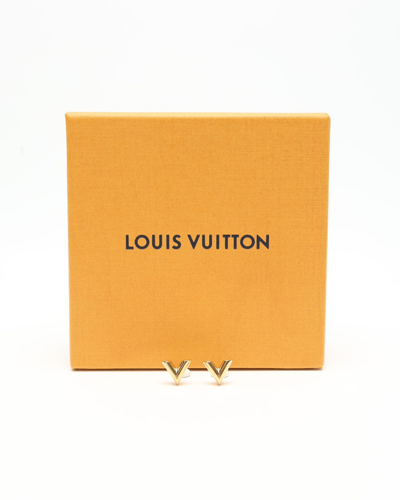 Louis Vuitton Essential V Stud Earrings