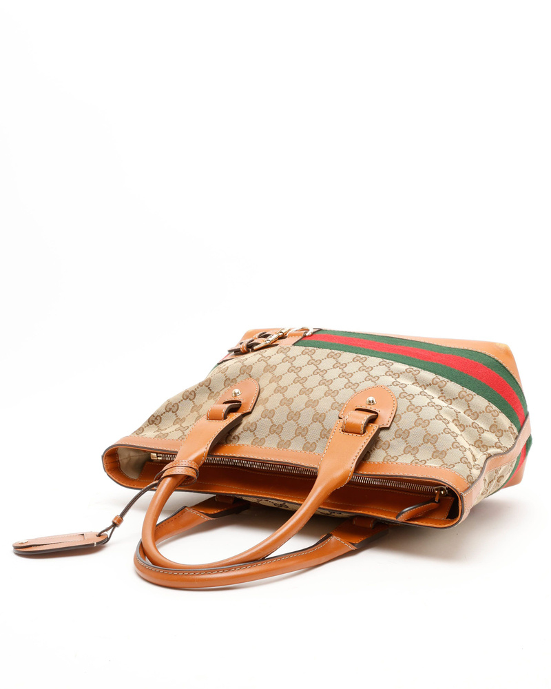 Gucci GG Sherry Line Tote Bag