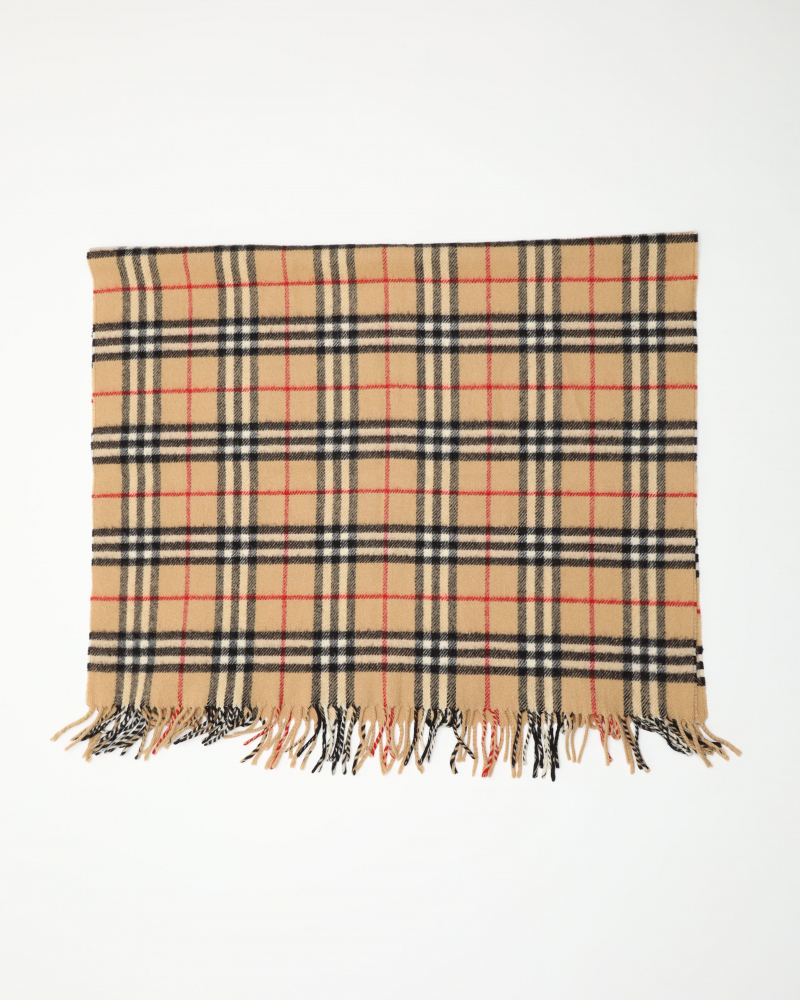 Burberry Small Wool Nova Check Blanket