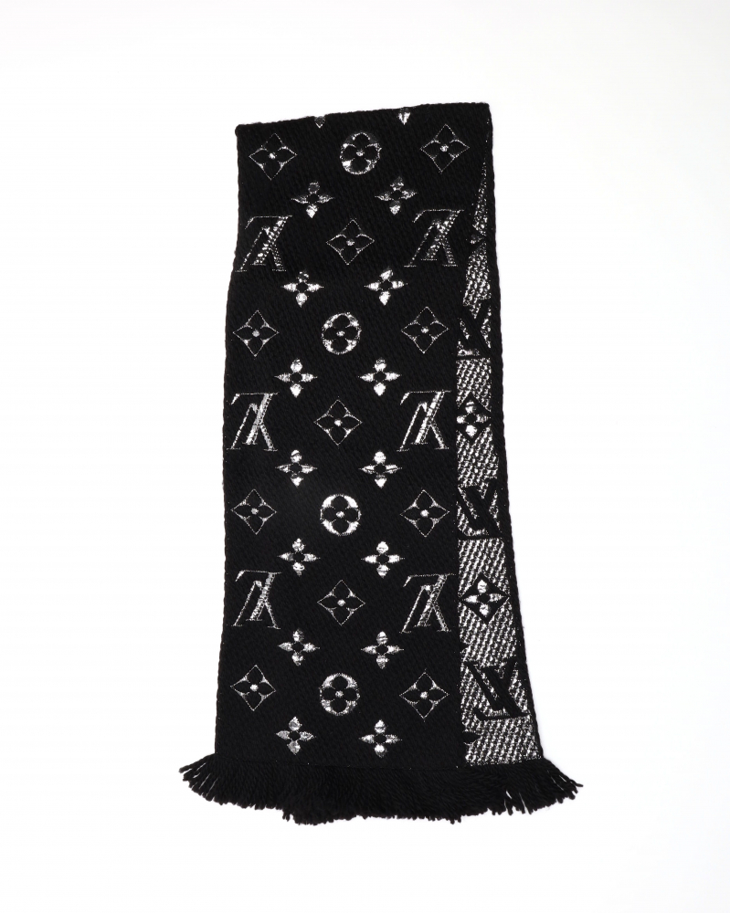 Louis Vuitton Logomania Wool Scarf