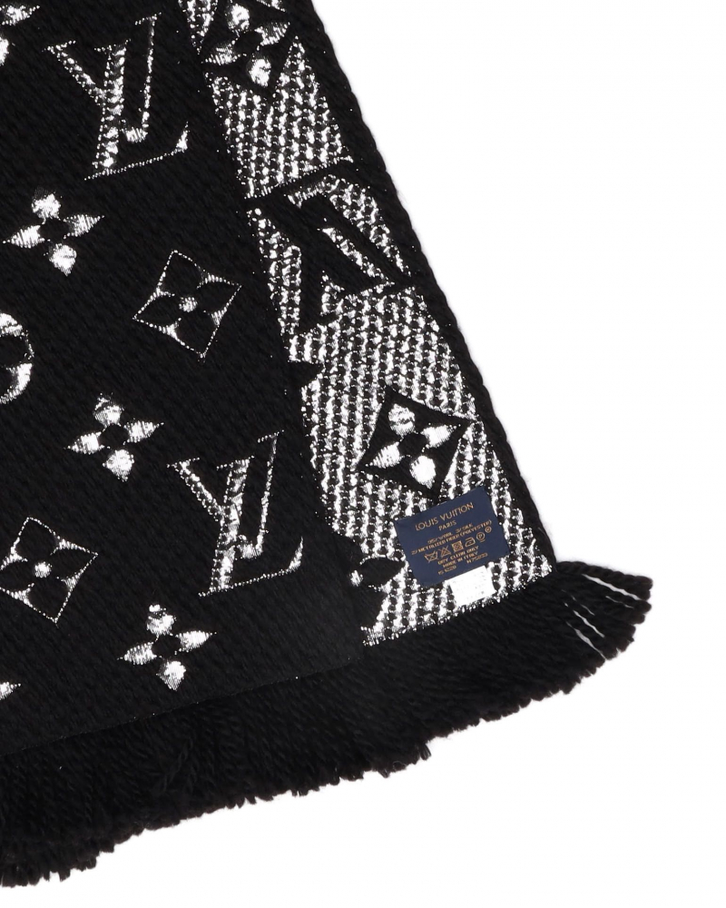 Louis Vuitton Logomania Wool Scarf