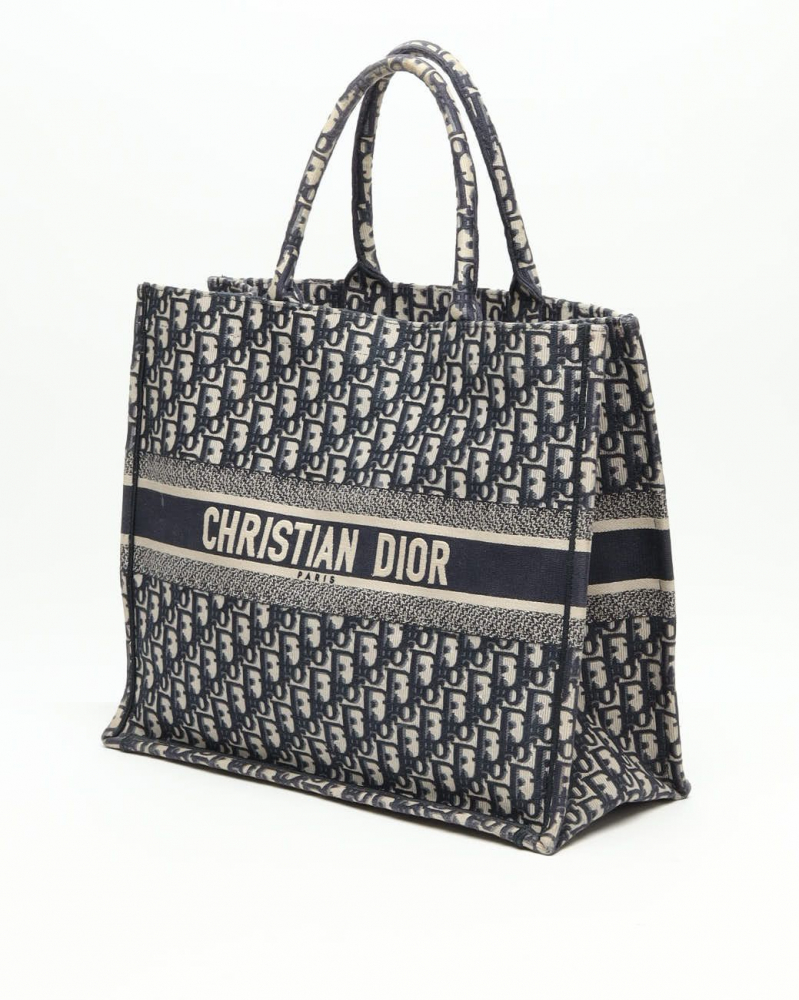 Christian Dior Large Oblique Book Tote Bag