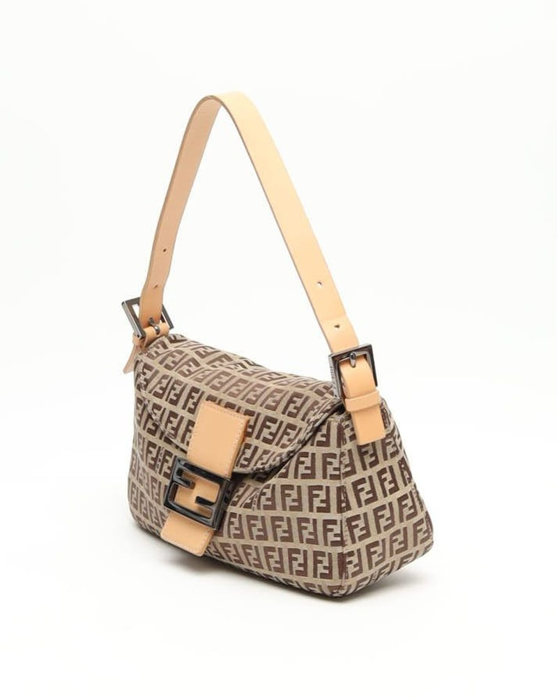 Fendi Zucca Baguette Bag