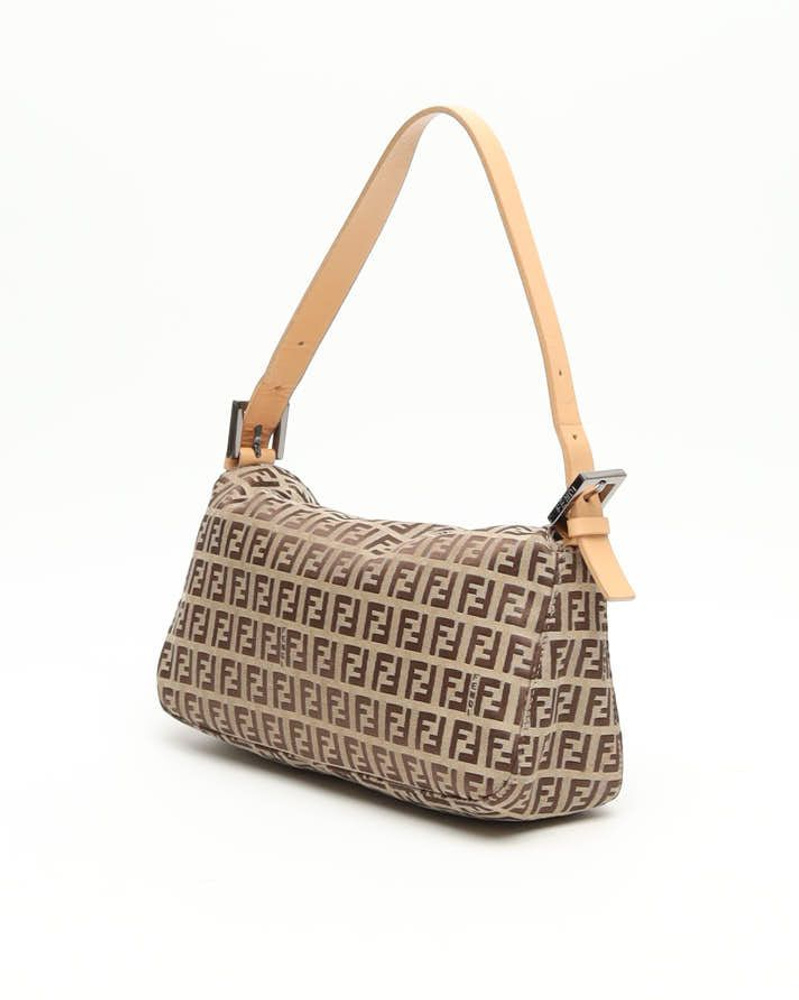 Fendi Zucca Baguette Bag