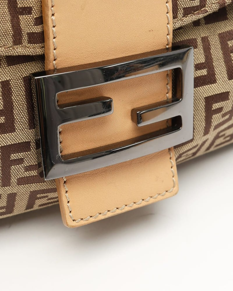 Fendi Zucca Baguette Bag