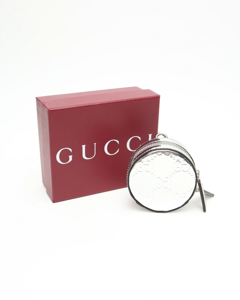 Gucci GG Patent Leather Coin Purse