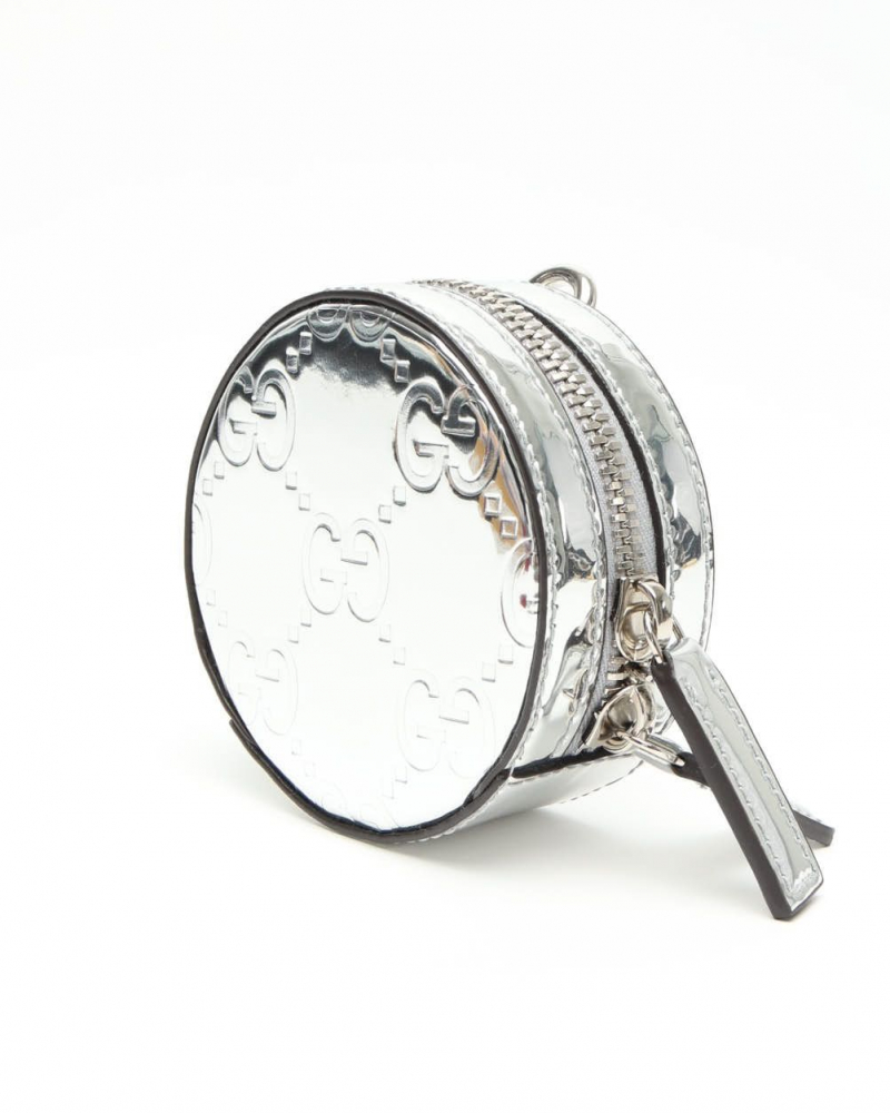 Gucci GG Patent Leather Coin Purse