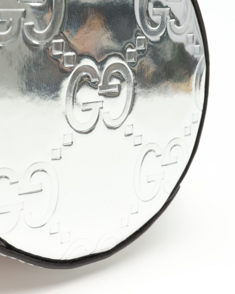 Gucci GG Patent Leather Coin Purse