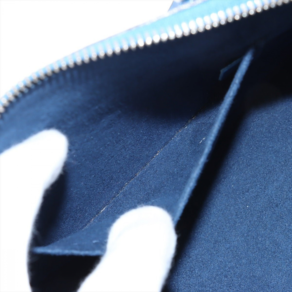 Louis Vuitton Alma BB Epi Leather Top-handle Handbag Blue