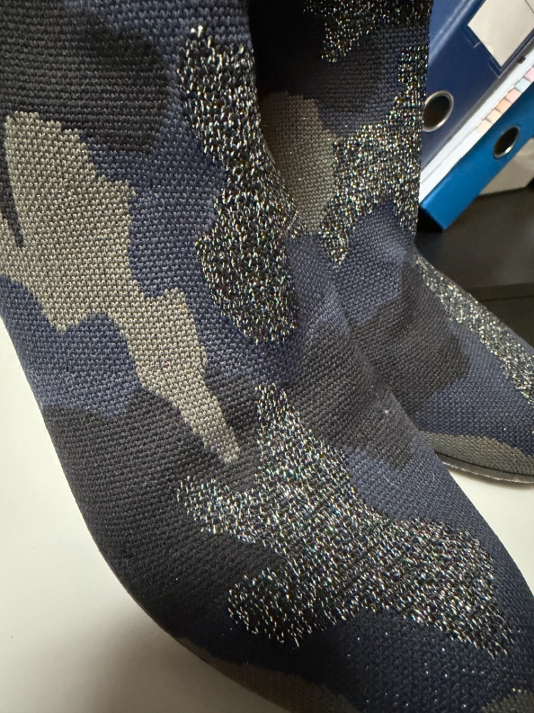 Zadig & Voltaire boots chaussettes en lurex