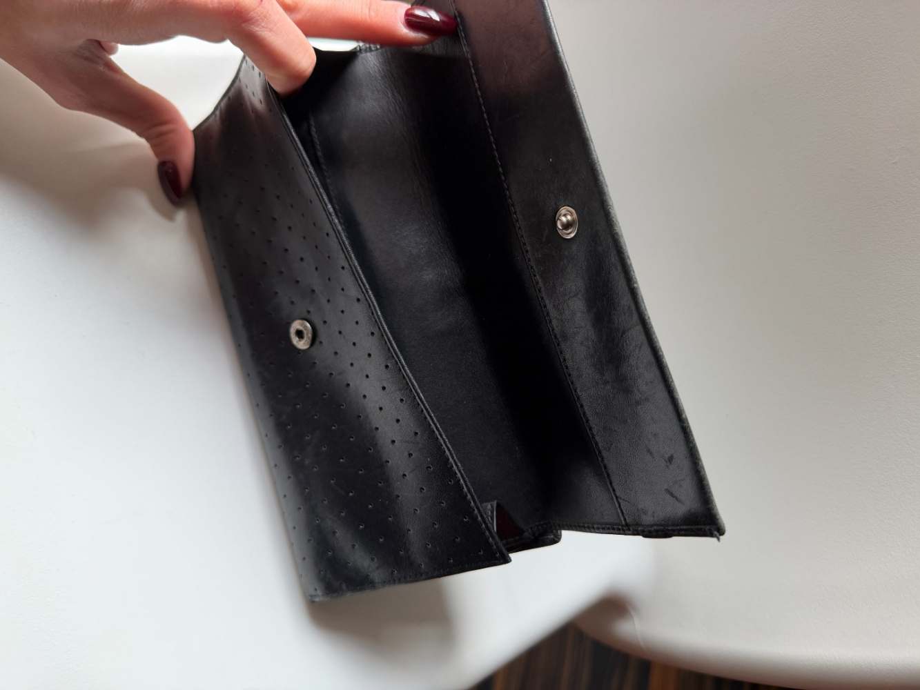 Gucci Brieftasche aus gestepptem Leder