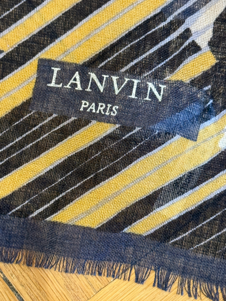 Lanvin Wollhalstuch