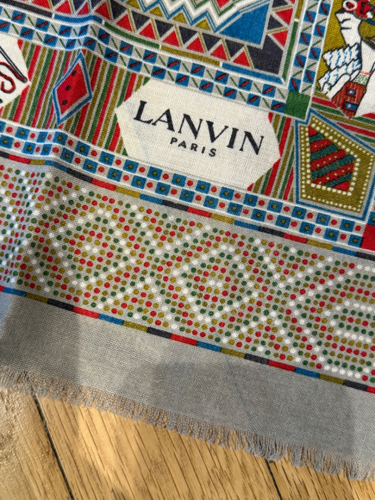 Lanvin Wollhalstuch
