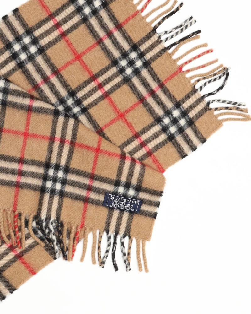 Burberry Nova Check Cashmere Scarf