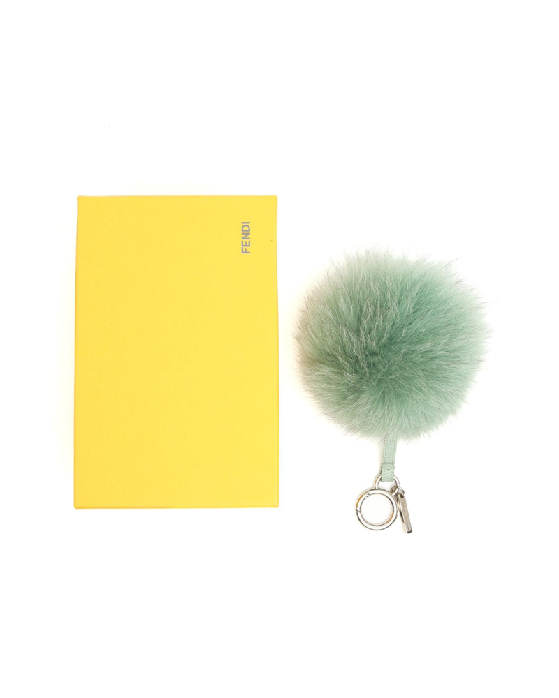 Fendi Pom-Pom Fur Charm