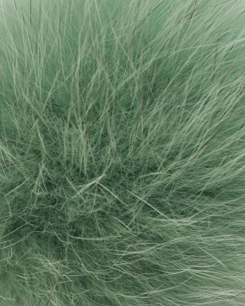 Fendi Pom-Pom Fur Charm