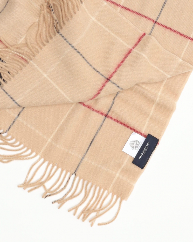 Burberry Nova Check Wool Scarf