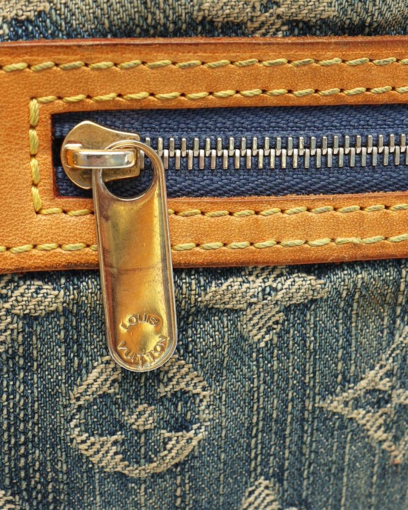 Louis Vuitton Monogram Denim Pratt Clutch