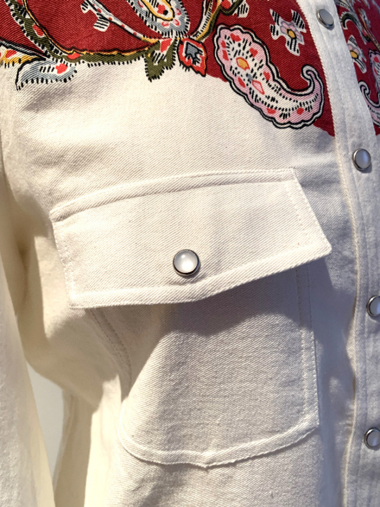 Sézane Chemise Tia / Imprimé Cachemire **NEW**