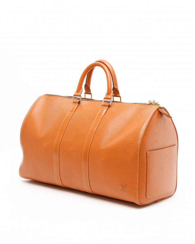Louis Vuitton EPI Cipango Keepall 45 Weekend Bag