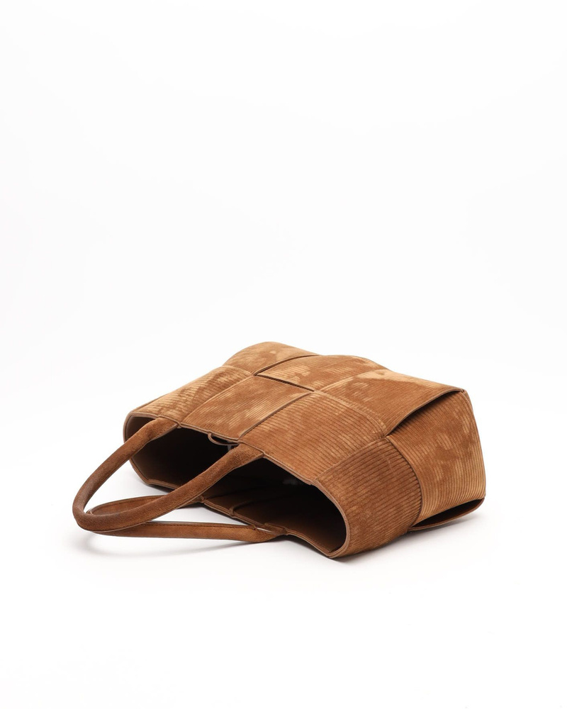 Bottega Veneta Suede Small Arco Bag